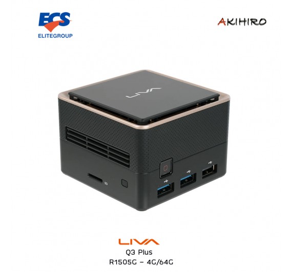 MINIPC (มินิพีซี) ECS LIVA Q3 PLUS (R1505G-4G/64G)